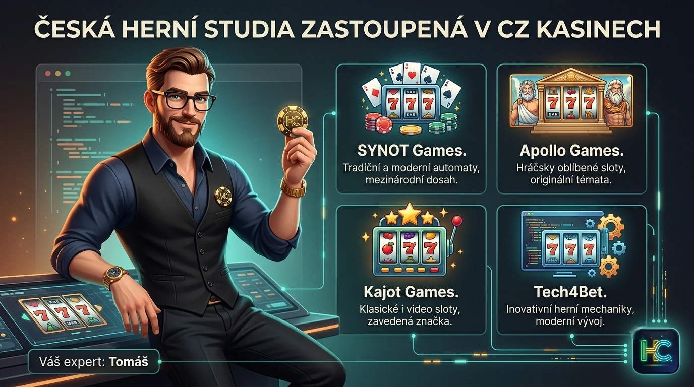 Mascot Hra Casino CZ představuje česká herní studia