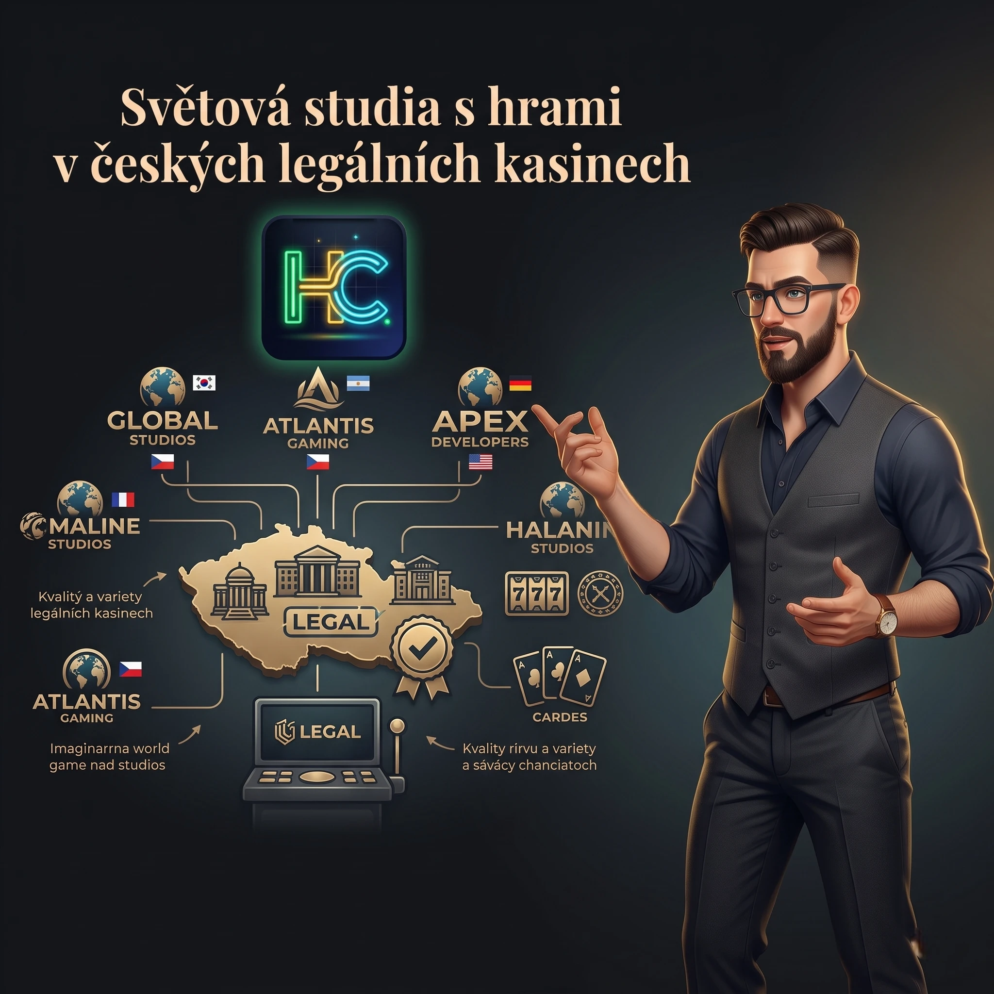 Mascot Hra Casino CZ prověřuje světová vývojářská studia